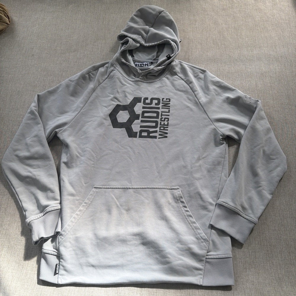 Rudis Wrestling Hoodie Men's Size Medium gym athletic workout CrossFit